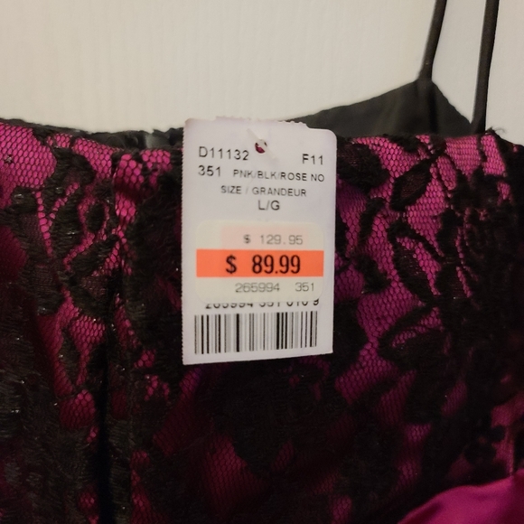 Spaghetti strap party dress - Picture 3 of 5